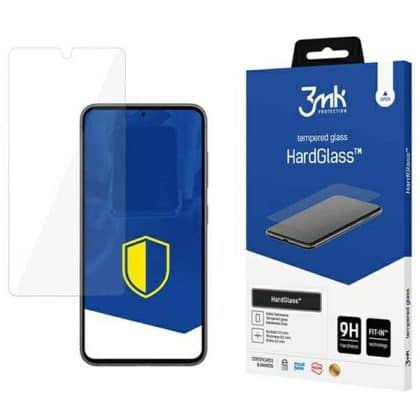3MK HardGlass Sam S23 5G S911, Πλήρης Οθόνη Γυαλί μαύρο