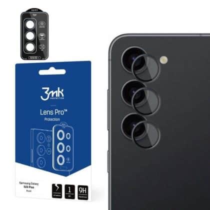 3MK Lens Protection Pro Sam S23 S911 μαύρο Προστασία φακού με πλαίσιο συναρμολόγησης 1τμχ.