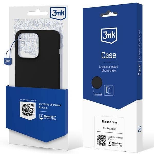 3MK Silicone Case - θήκη για Apple iPhone 12 Pro Max - Μαύρο - Image 15