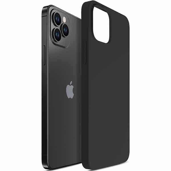 3MK Silicone Case - θήκη για Apple iPhone 12 Pro Max - Μαύρο - Image 7