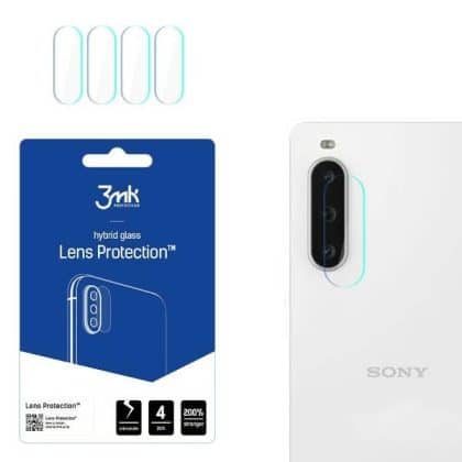 3MK Lens Protect Προστασία φακού για Sony Xperia 10 V 4τμχ