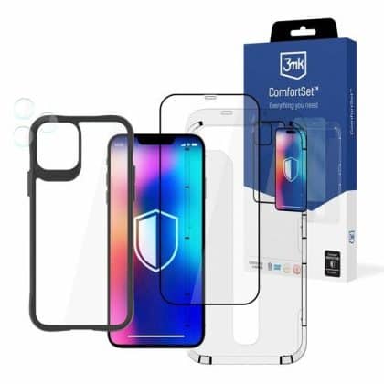 3MK Comfort Set 4in1 - θήκη για Apple iPhone 12 Pro - Πολύχρωμο