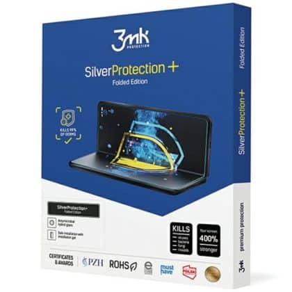 3MK SilverProtect+ Motorola Razr 40 Ultra / Razr+ 2023 Folded Edition Αντιμικροβιακή Μεμβράνη Εγκατάστασης σε Υγρό