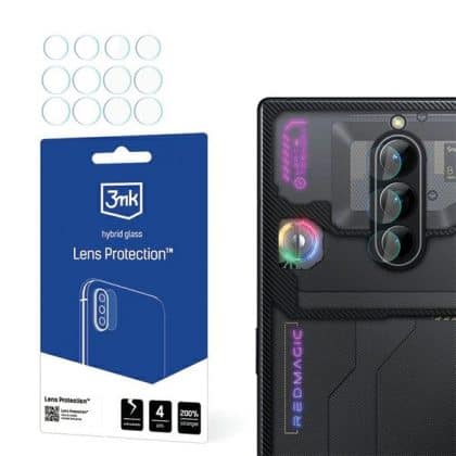 3MK Lens Protect Nubia Red Magic 8 Pro/ 8 Pro+/ 8s Pro Προστασία φακού κάμερας 4τμχ