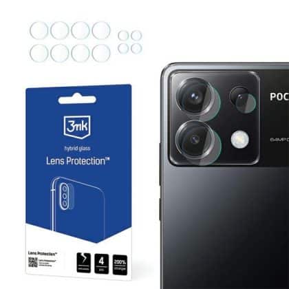 3MK Lens Protect Poco X6 5G Προστασία φακού κάμερας 4τμχ