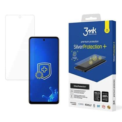 3MK Silver Protect+ Realme 12 Pro/12 Pro + Αντιμικροβιακή Μεμβράνη Που Τοποθετείται Με Υγρό