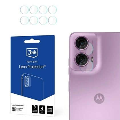 3MK Lens Protect Προστασία φακού για Motorola Moto G24 4τμχ