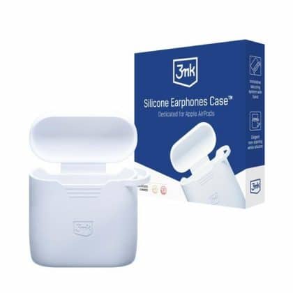 3MK Θήκη Σιλικόνης για AirPods 2ης γενιάς + καραμπίνερ