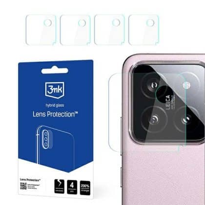3MK Lens Protect Xiaomi 14 Προστασία φακού για κάμερα 4τμχ