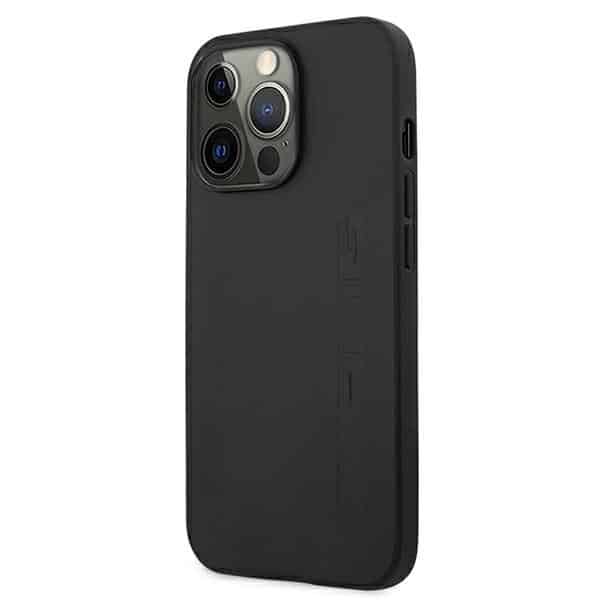Mercedes Leather Hot Stamped - θήκη για Apple iPhone 13 Pro / - Μαύρο - Image 2