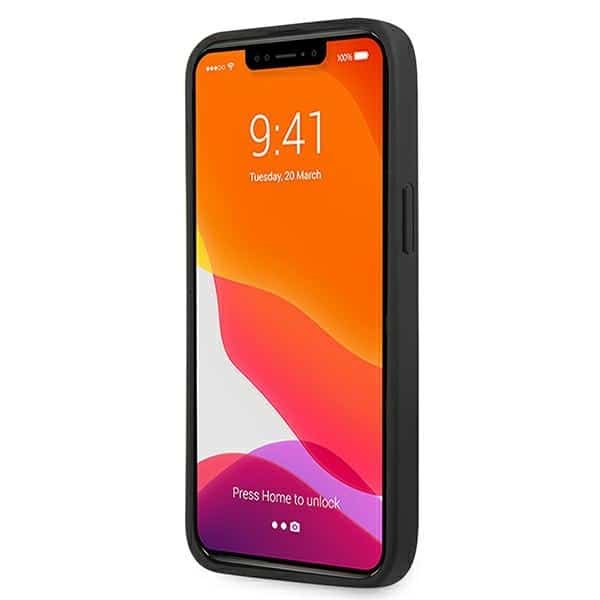 Mercedes Leather Hot Stamped - θήκη για Apple iPhone 13 Pro / - Μαύρο - Image 5