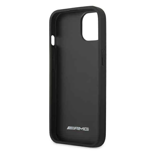 Mercedes Leather Debossed Lines - θήκη για Apple iPhone 13 mini - Μαύρο - Image 7