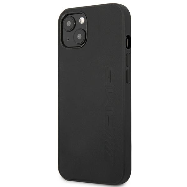 Mercedes Leather Hot Stamped - θήκη για Apple iPhone 14 Plus - Μαύρο - Image 2