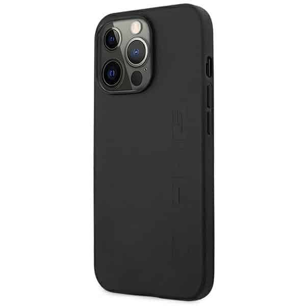 Mercedes Leather Hot Stamped - θήκη για Apple iPhone 14 Pro - Μαύρο - Image 2