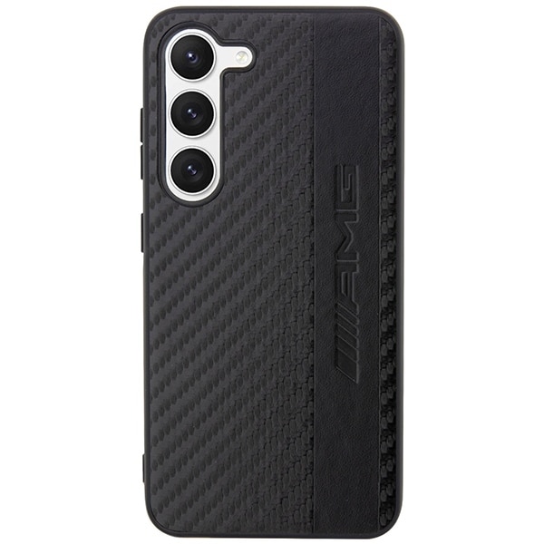 Mercedes Carbon Stripe&Embossed - θήκη για Samsung Galaxy S23+ - Μαύρο - Image 3