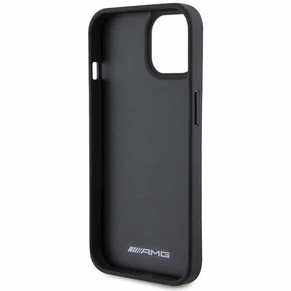 Mercedes Leather Debossed Lines - θήκη για Apple iPhone 15 Plus - Μαύρο - Image 7