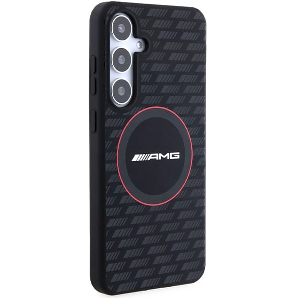 Mercedes Silicone Carbon Pattern MagSafe - θήκη για Samsung Galaxy S24+ - Μαύρο - Image 4
