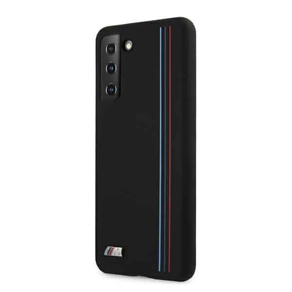 BMW Silicone Stripes M Collection - θήκη για Samsung Galaxy S21+ 5G - Μαύρο - Image 2
