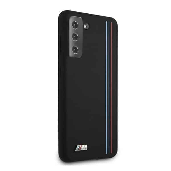 BMW Silicone Stripes M Collection - θήκη για Samsung Galaxy S21+ 5G - Μαύρο - Image 4