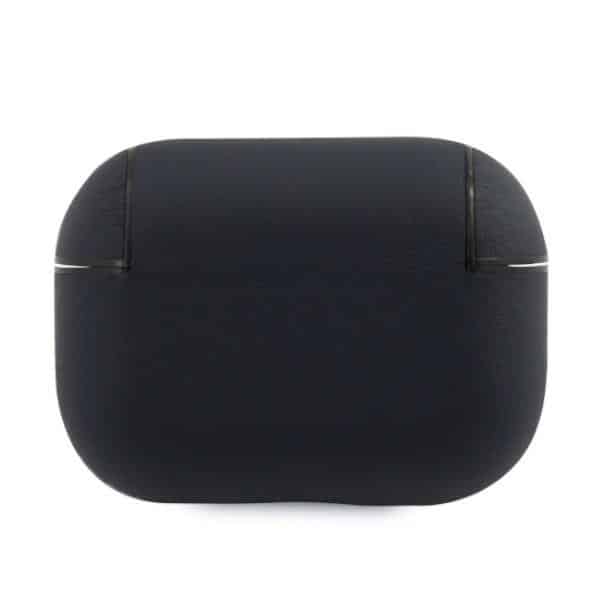 BMW BMAPSSLNA Θήκη για AirPods Pro από γνήσιο δέρμα με ασημένιο λογότυπο σε χρώμα γρανάτη/ναυτικό μπλε - Image 2