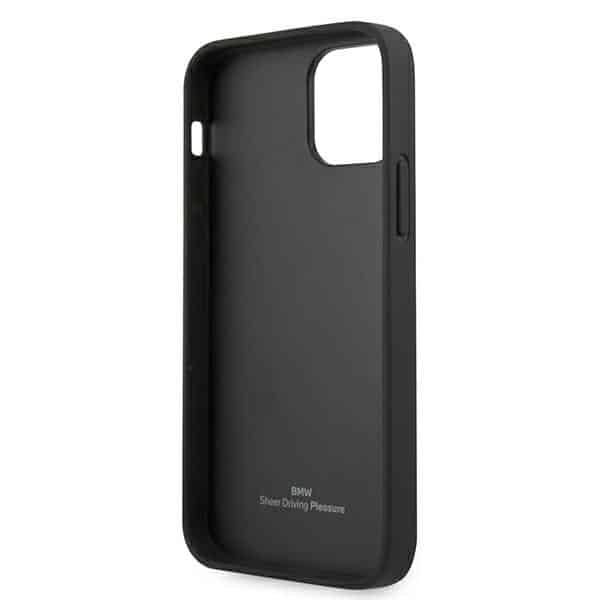 BMW Leather Deboss - θήκη για Apple iPhone 12 mini - Μαύρο - Image 7