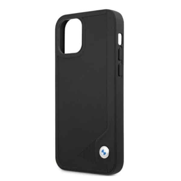 BMW Leather Deboss - θήκη για Apple iPhone 12 Pro Max - Μαύρο - Image 6