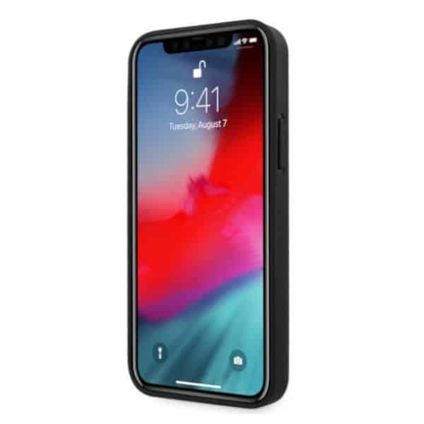 BMW Leather Curve Perforate - θήκη για Apple iPhone 12/12 Pro - Κόκκινο - Image 5