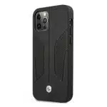 BMW Leather Perforate Sides - θήκη για Apple iPhone 12/12 Pro - Μαύρο - Image 2