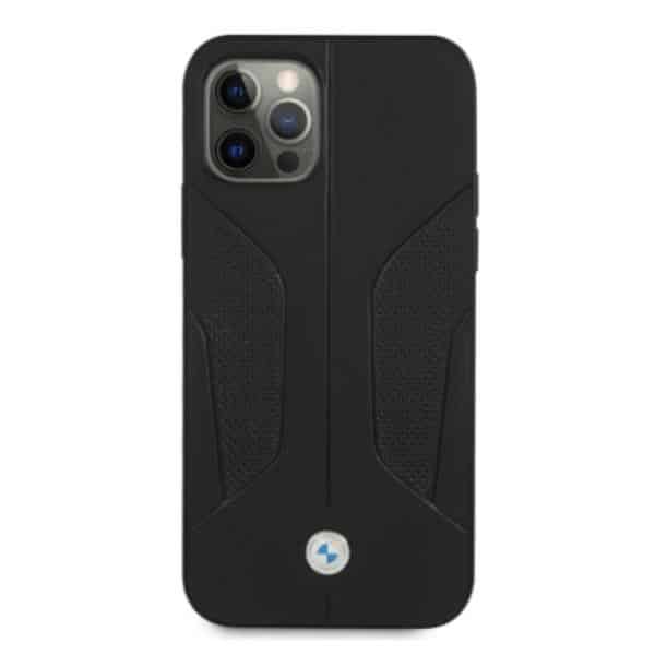 BMW Leather Perforate Sides - θήκη για Apple iPhone 12/12 Pro - Μαύρο - Image 3