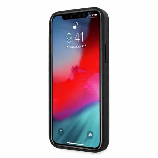 BMW Leather Perforate Sides - θήκη για Apple iPhone 12 Pro Max - Μαύρο - Image 5