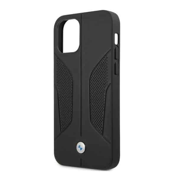 BMW Leather Perforate Sides - θήκη για Apple iPhone 12 Pro Max - Μαύρο - Image 6