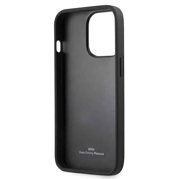 BMW Leather Curve Perforate - θήκη για Apple iPhone 13 - Κόκκινο - Image 7