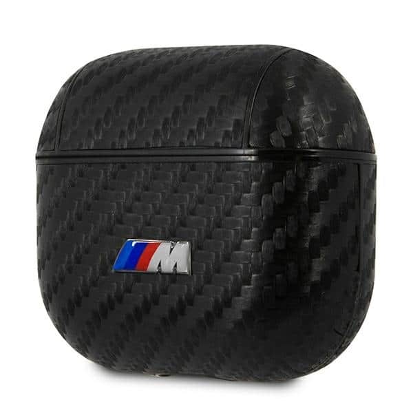 BMW BMA3WMPUCA Κάλυμμα AirPods 3 μαύρο PU Carbon M Collection - Image 3