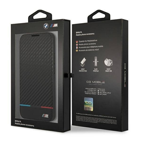 BMW Bookcase M Collection Triangles - θήκη για Samsung S22+ S906 - Μαύρο - Image 7