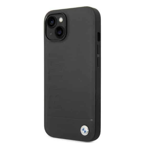 BMW Signature Logo Imprint Magsafe - θήκη για Apple iPhone 14 - Μαύρο - Image 2