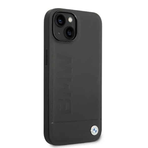 BMW Signature Logo Imprint Magsafe - θήκη για Apple iPhone 14 - Μαύρο - Image 4