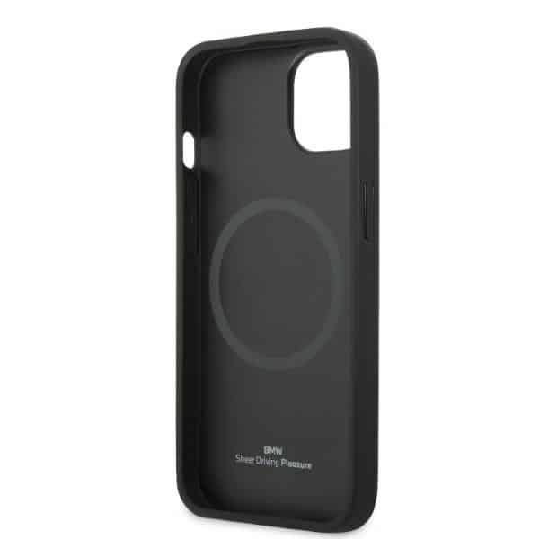 BMW Signature Logo Imprint Magsafe - θήκη για Apple iPhone 14 - Μαύρο - Image 7