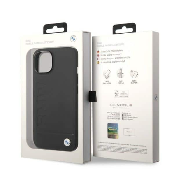 BMW Signature Logo Imprint Magsafe - θήκη για Apple iPhone 14 - Μαύρο - Image 8