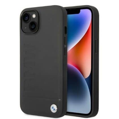 BMW Signature Logo Imprint Magsafe - θήκη για Apple iPhone 14 Plus - Μαύρο
