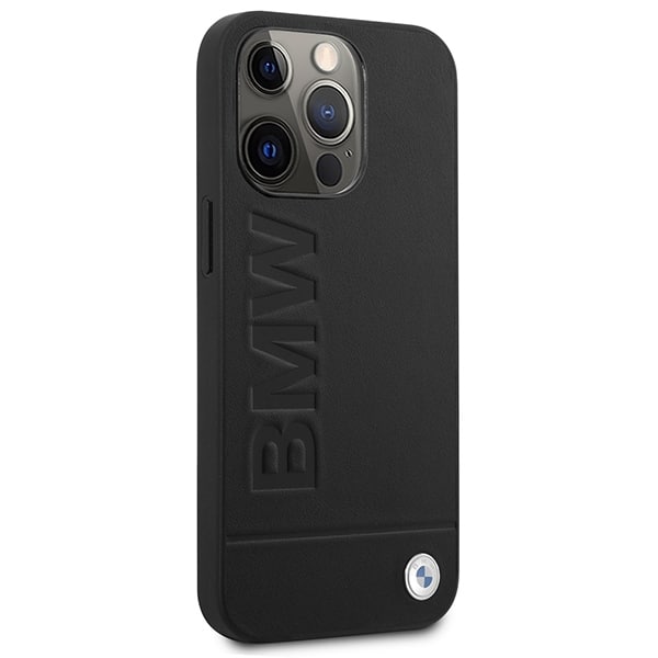 BMW Signature Logo Imprint Magsafe - θήκη για Apple iPhone 14 Pro - Μαύρο - Image 4