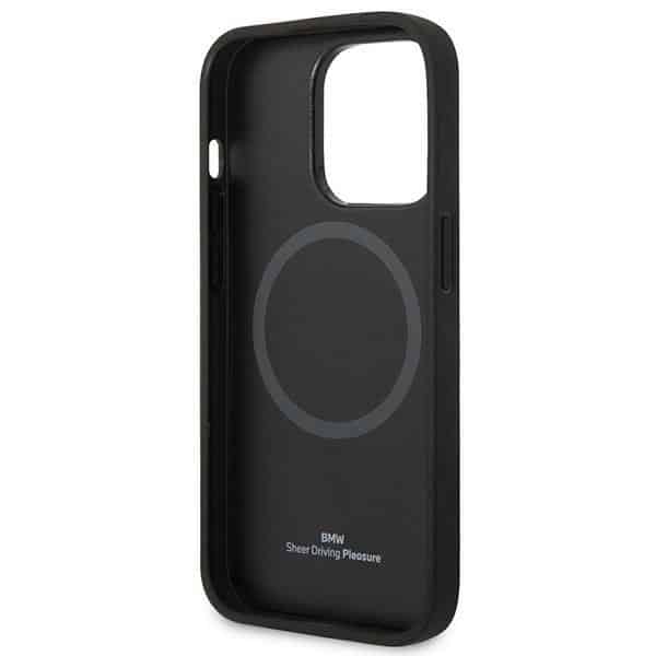 BMW Signature Logo Imprint Magsafe - θήκη για Apple iPhone 14 Pro Max - Μαύρο - Image 7