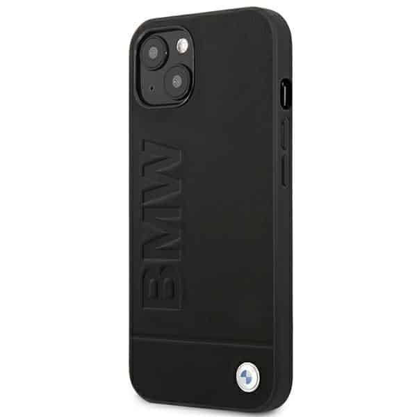 BMW Leather Stamp - θήκη για Apple iPhone 14 Plus - Μαύρο - Image 2