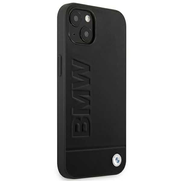 BMW Leather Stamp - θήκη για Apple iPhone 14 Plus - Μαύρο - Image 4