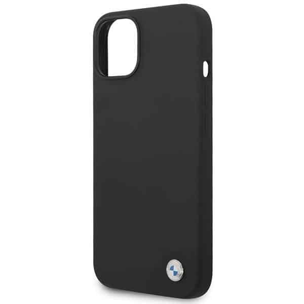 BMW Silicone Metal Logo - θήκη για Apple iPhone 14 Plus - Μαύρο - Image 6