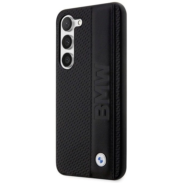 BMW Leather Textured & Stripe - θήκη για Samsung Galaxy S23+ - Μαύρο - Image 2