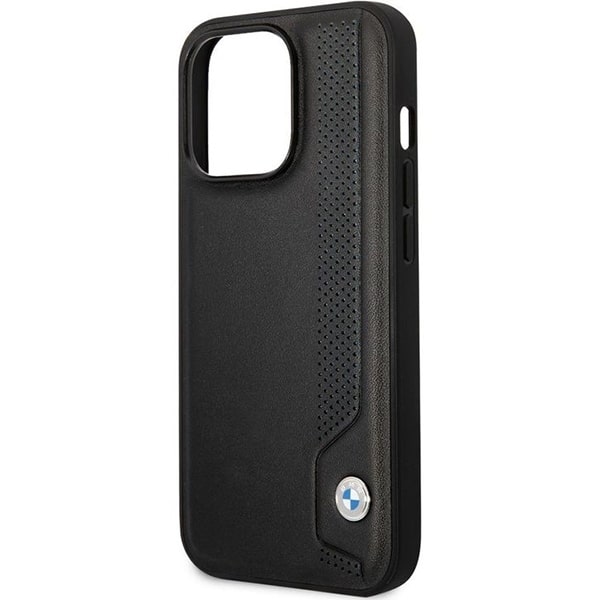 BMW Leather Blue Dots - θήκη για Apple iPhone 14 Pro Max - Μαύρο - Image 6