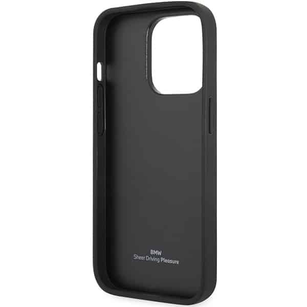 BMW Leather Quilted - θήκη για Apple iPhone 14 Pro - Μαύρο - Image 7