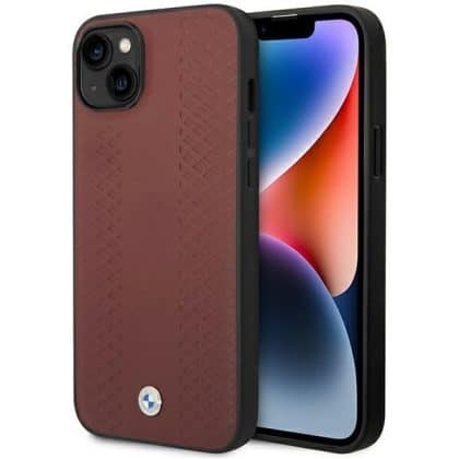 BMW Leather Diamond Pattern - θήκη για Apple iPhone 14 - Πολύχρωμο