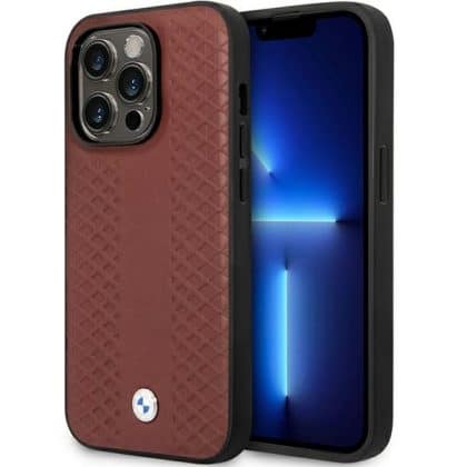 BMW Leather Diamond Pattern - θήκη για Apple iPhone 14 Pro - Πολύχρωμο
