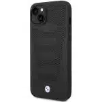 BMW Leather Seats Pattern - θήκη για Apple iPhone 14 - Μαύρο - Image 2